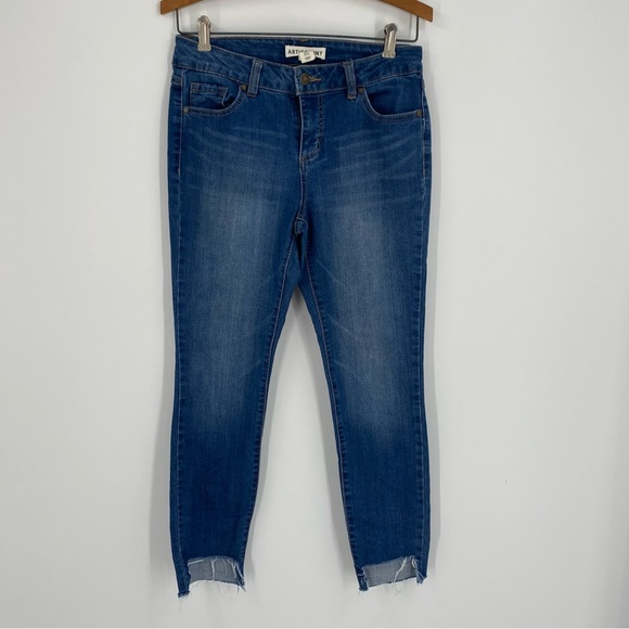 Artisan Ny Dark Blue Skinny Ankle Jeans size 4 - Picture 1 of 3